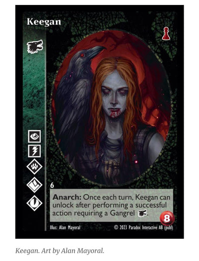 Gangrel - New Blood ING | Vampire: The Eternal Struggle y accesorios TCG en PiedraBruja Chile