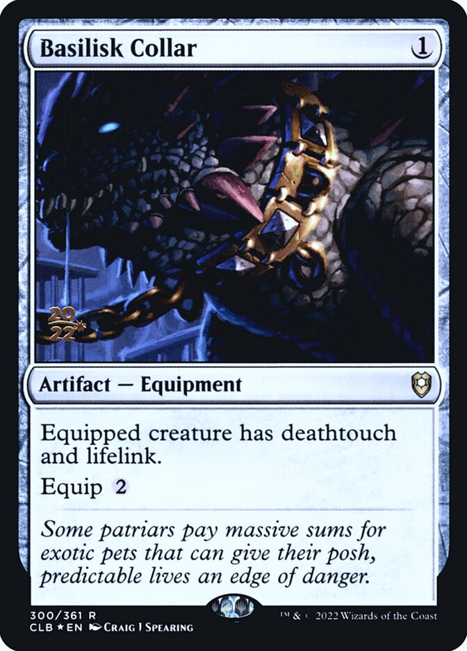 Basilisk Collar Regular Foil (español) 300s