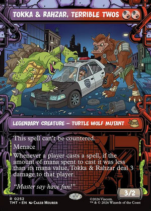 Tokka & Rahzar, Terrible Twos Borderless (ingles) 252 | Singles MTG en PiedraBruja