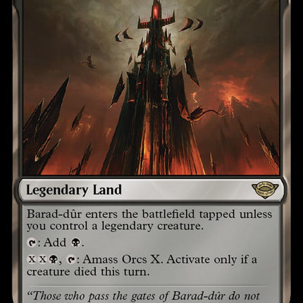 Barad-dur Regular Foil (ingles)