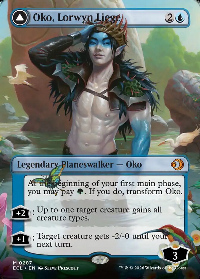 Oko, Lorwyn Liege // Oko, Shadowmoor Scion Regular Foil (ingles) 287