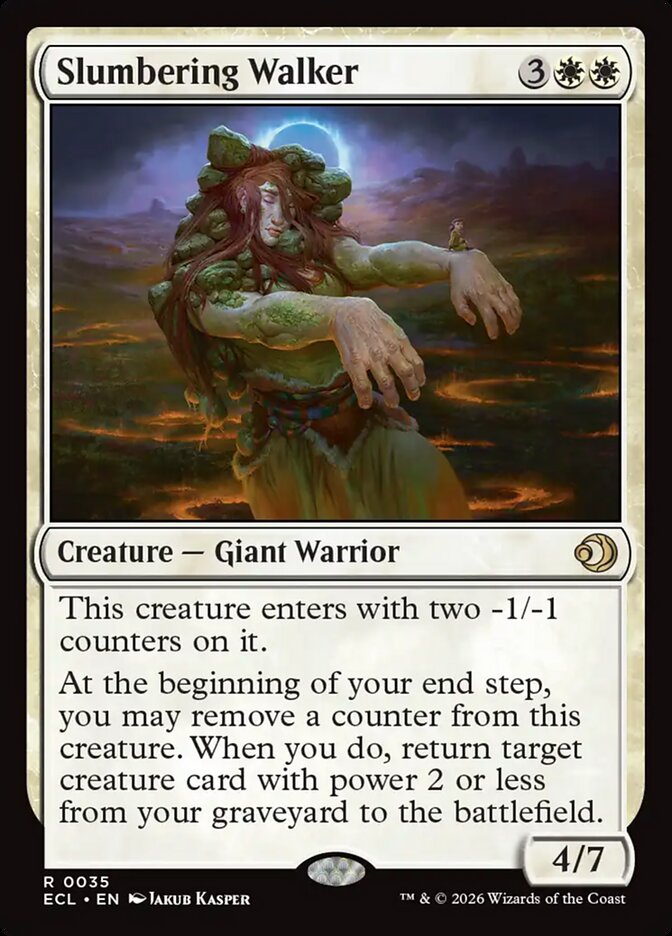 Slumbering Walker Regular Foil (ingles) 35