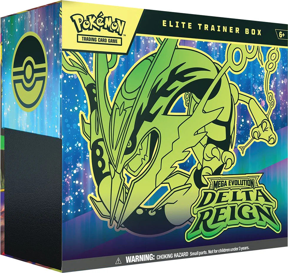 Mega Evolution Delta Reign Elite Trainer Box ESP