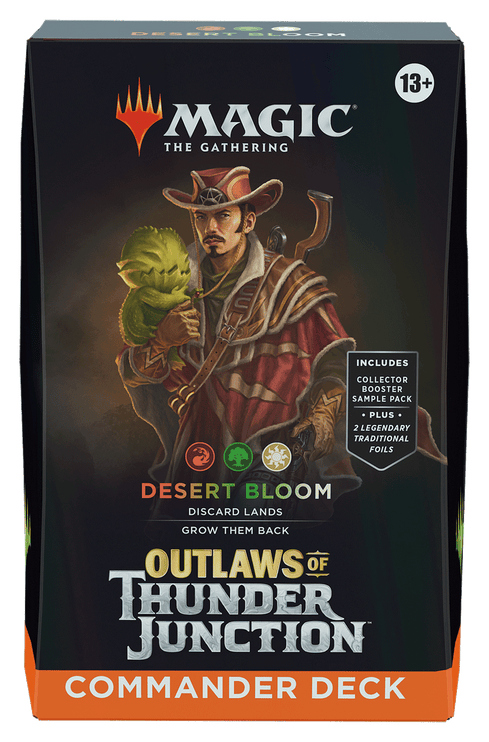 MTG (español) Outlaws of Thunder Junction - Commander Desert Bloom [Preventa]