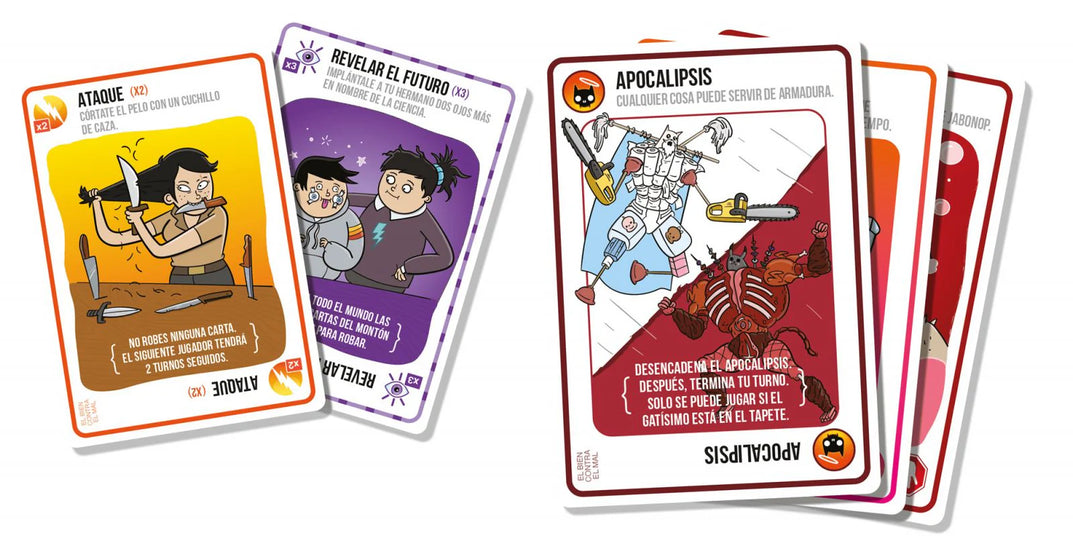 Exploding Kittens El Bien Contra el Mal