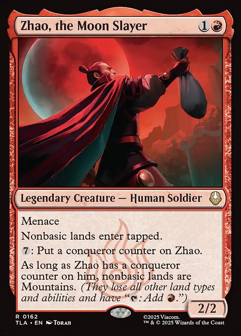 Zhao, the Moon Slayer Regular Foil (ingles) 162
