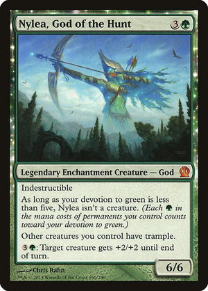 Nylea, God of the Hunt Regular (español) 166 | Singles MTG en PiedraBruja