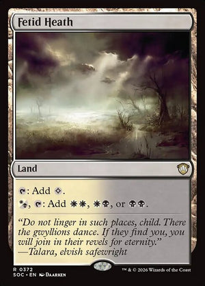 Fetid Heath Regular (ingles) 372 | Singles MTG en PiedraBruja