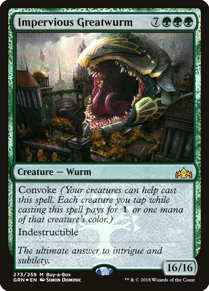 Impervious Greatwurm Regular Foil (español) 273