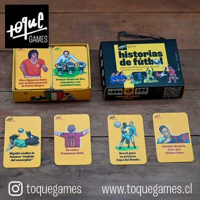 Historias de Fútbol ⚽ | Juegos de mesa para todas las edades en PiedraBruja Chile