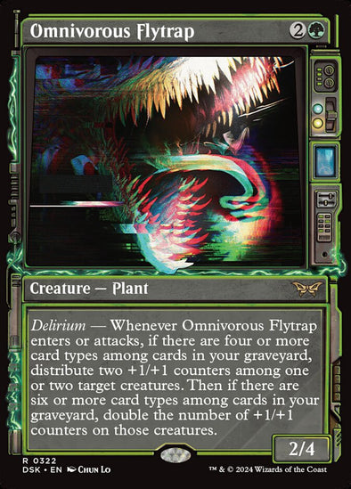 Omnivorous Flytrap Showcase Foil (ingles) 322