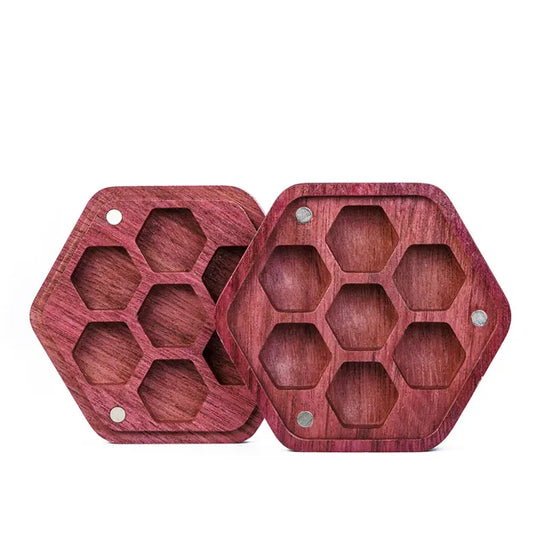 Caja de Madera - Hexagonal