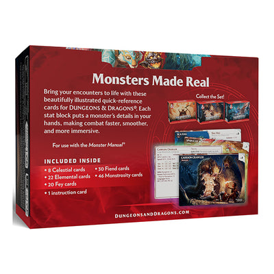 D&D 5e: Reference Cards - Trove Monsters - Mystical And Menacing