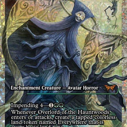 Overlord of the Hauntwoods Showcase Foil (ingles) 405