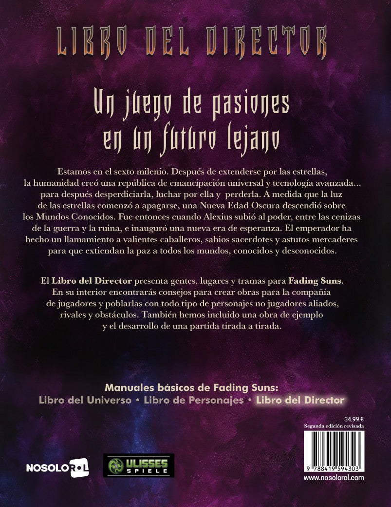 Fading Suns: Libro del Director