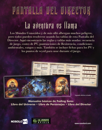 Fading Suns: Pantalla del Director