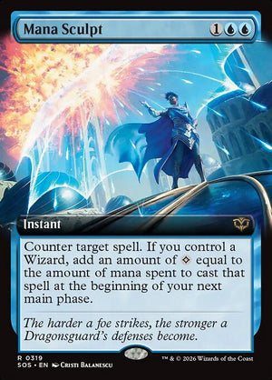 Mana Sculpt Extended Foil (ingles) 319| Singles MTG en PiedraBruja