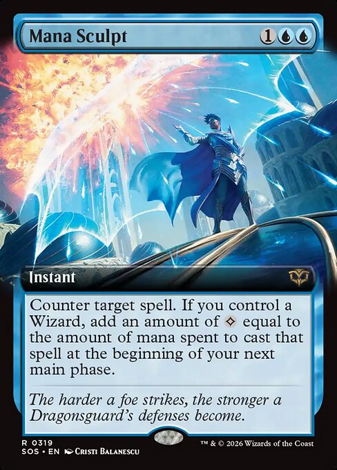 Mana Sculpt Extended Foil (ingles) 319| Singles MTG en PiedraBruja