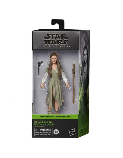 Star Wars The Black Series - The Mandalorian  Hasbro Princess Leia (Ewok Village)