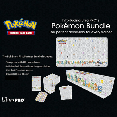 First Partner Accessory Bundle - Pokémon | Accesorios Ultra PRO para TCG en PiedraBruja Chile