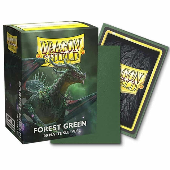 Dragon Shield Sleeves: Standard - Matte Forest Green (100 ct.)