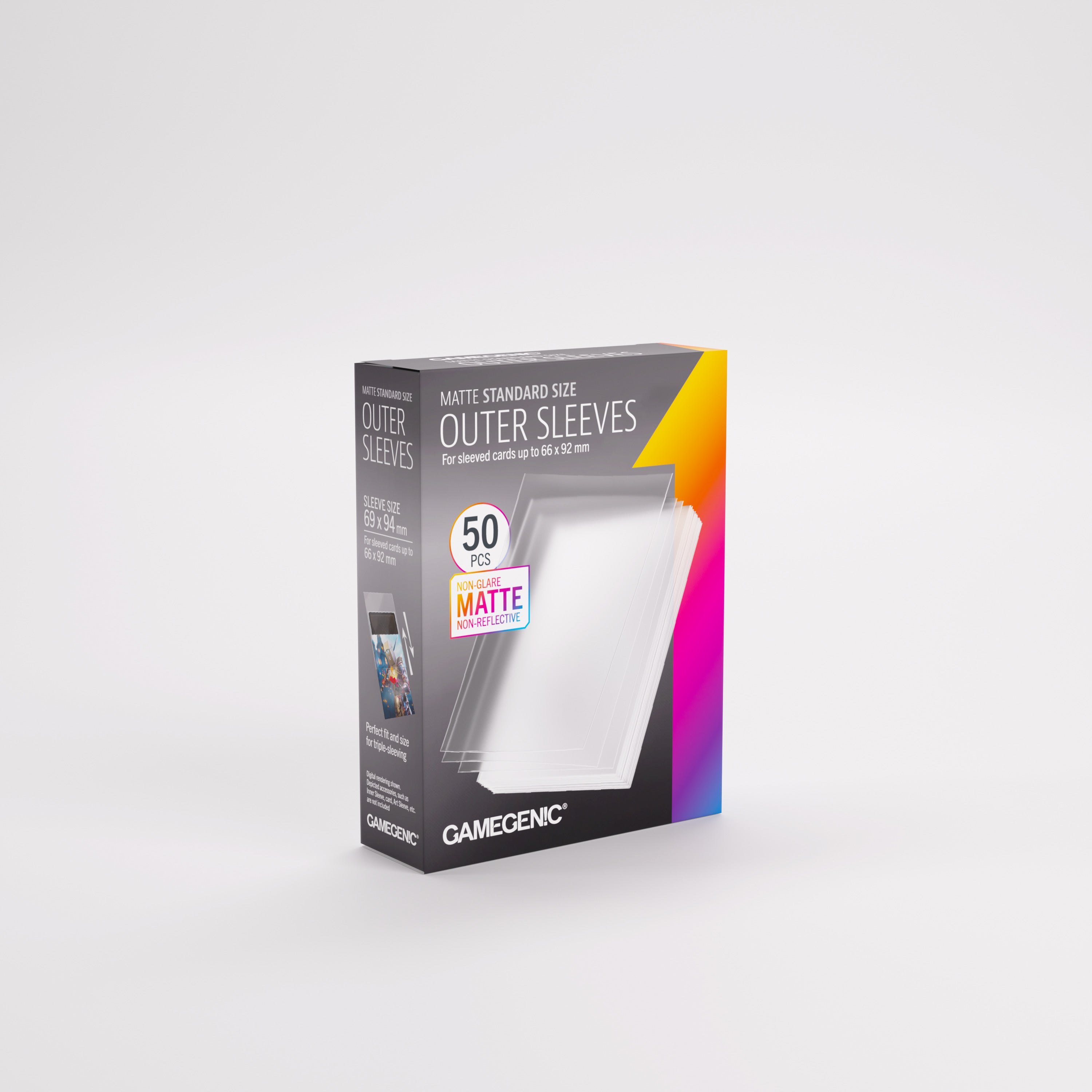 Protectores - Outer Sleeves Matte Standard (69 x 94 mm)