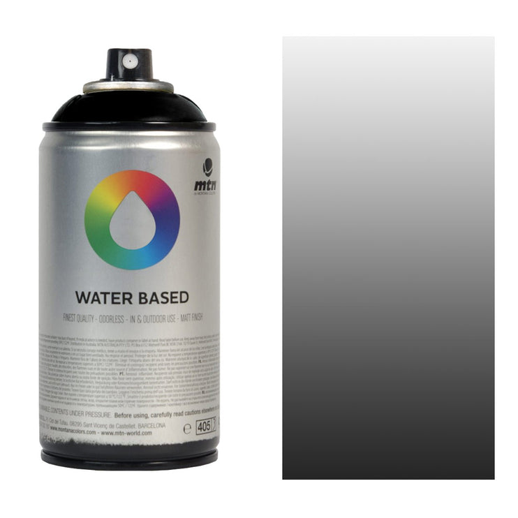 Imprimante Spray base agua color Negro Semitransparente Water Based 300ml MTN