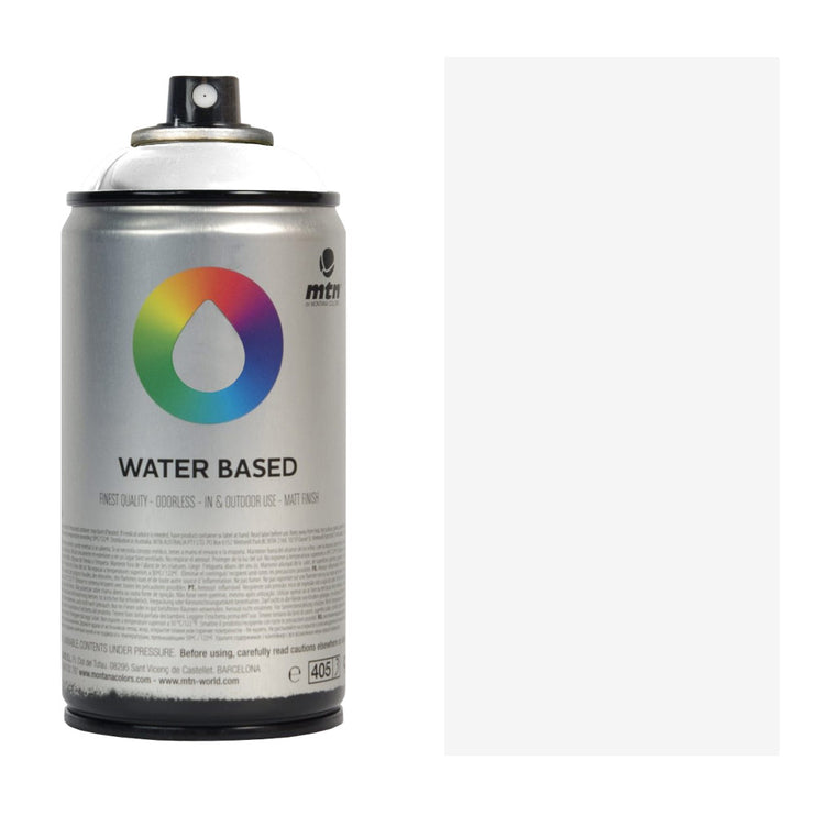 Imprimante Spray base agua color Blanco Titanio Water Based 300ml MTN