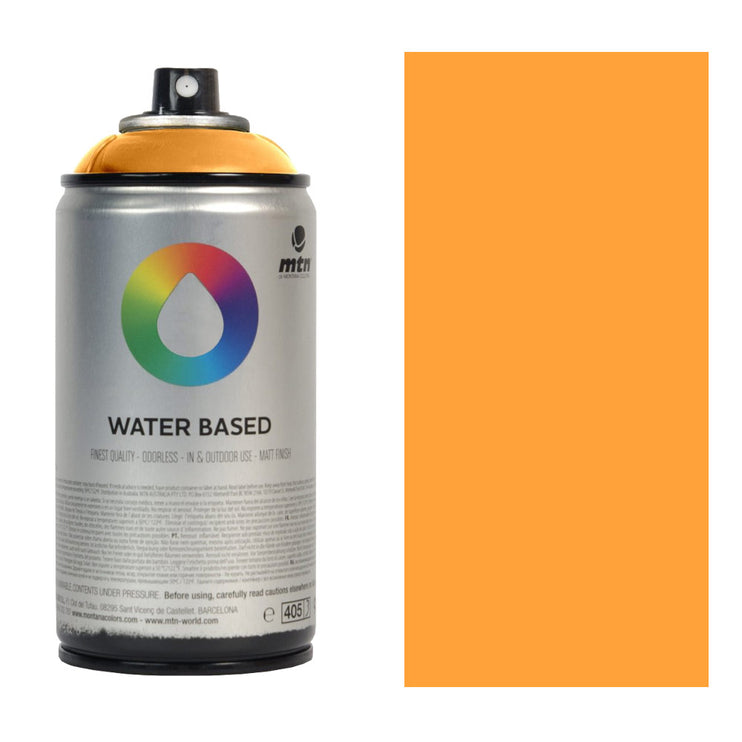 Imprimante Spray base agua color Naranja Water Based 300ml MTN