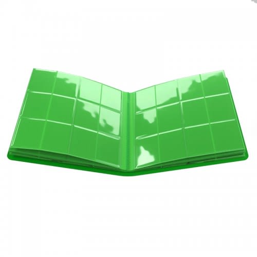 Carpeta Prime 24-Pocket - Green | Accesorios Gamegenic para TCG en PiedraBruja Chile