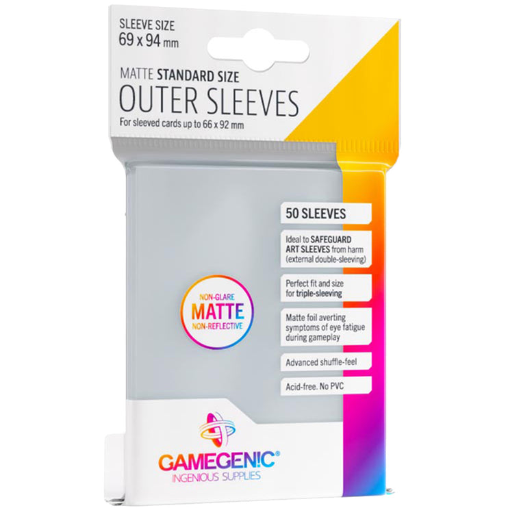 Outer Sleeves Matte Standard Size