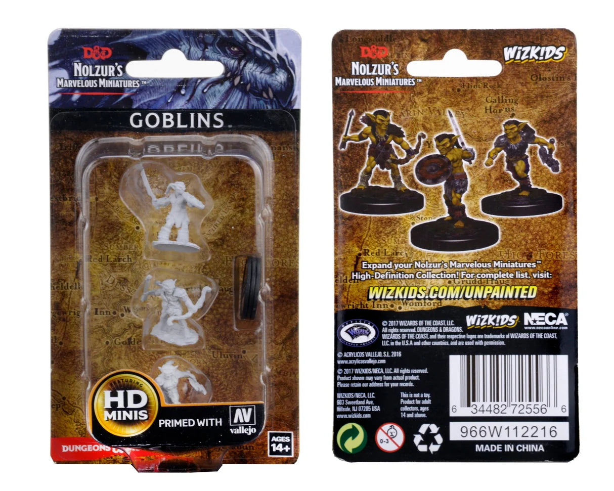 Nolzur’s Marvelous Miniatures: Unpainted Minis Wave 1 - Goblins