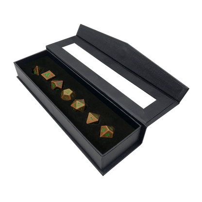 Set 7 Dados - Heavy Metal Feywild