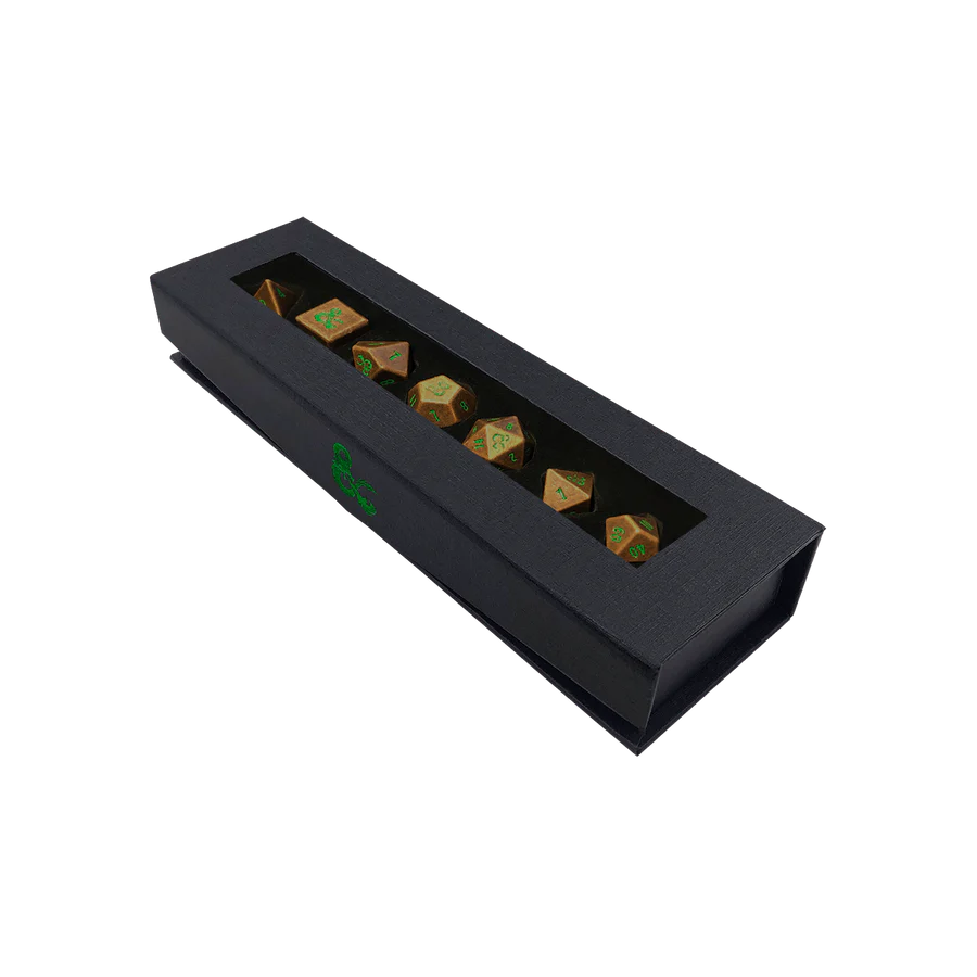 D&D Set 7 Dados Heavy Metal Feywild