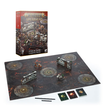 Age of Sigmar: Fire & Jade Gaming Pack | Games Workshop y Warhammer 40K Age of Sigmar en PiedraBruja Chile
