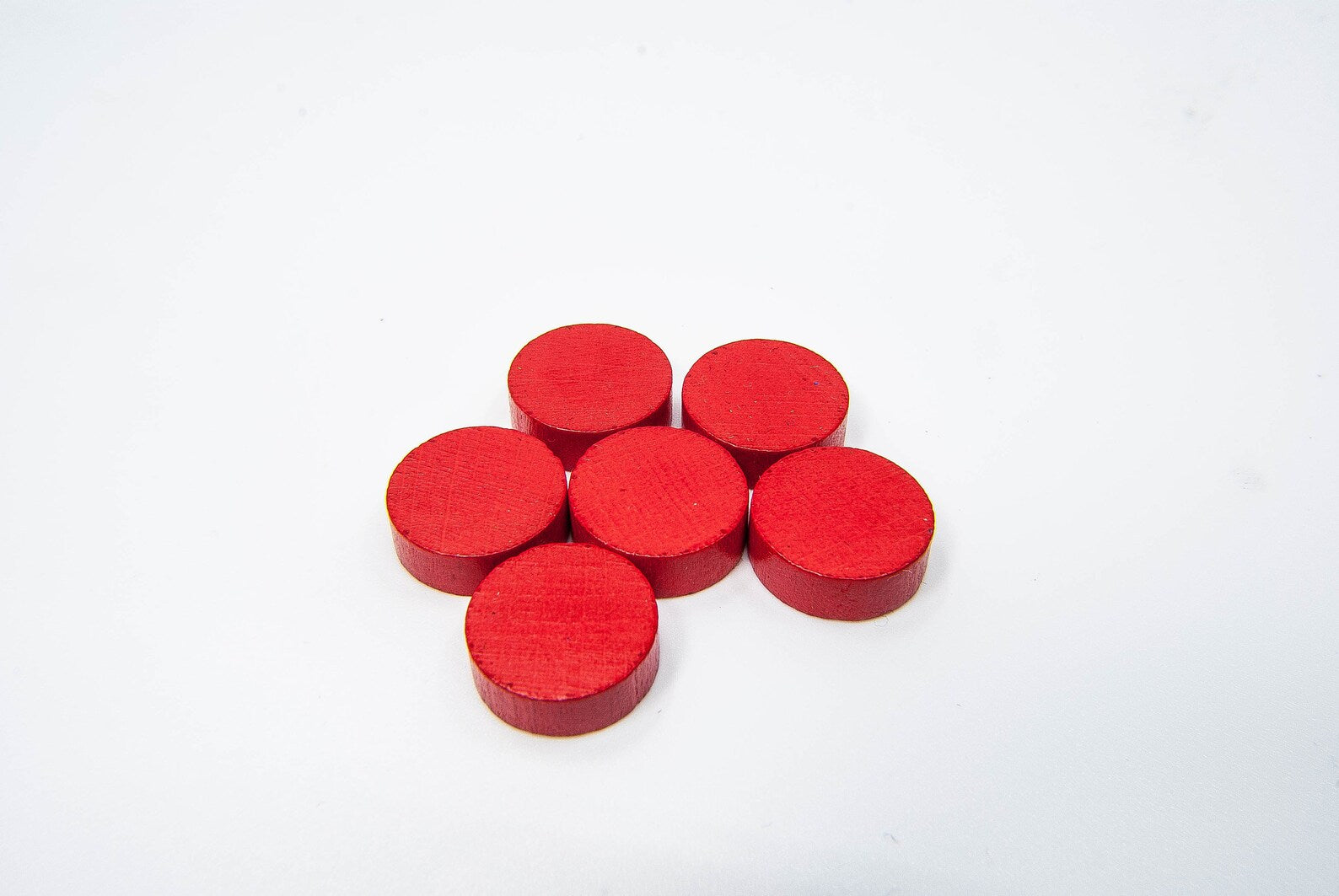 Blister de Fichas Rojas Universales para Juegos de Mesa