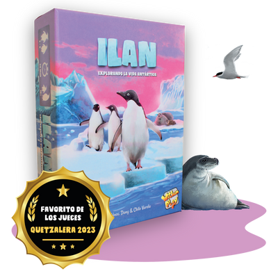ILAN - Explorando la Vida Antártica | Juegos de mesa para todas las edades en PiedraBruja Chile