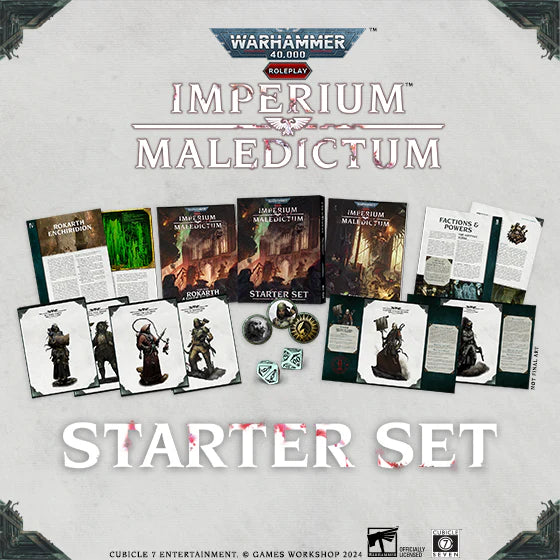 Warhammer 40k Imperium Maledictum RPG Starter Set