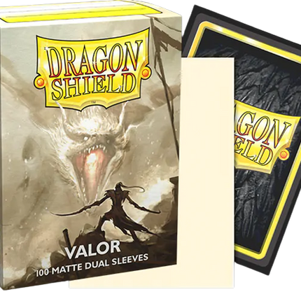 Dragon Shield Sleeves: Standard DUAL- Matte Valor (100 ct.)