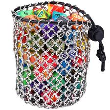 Pouch - Bolsa para Dados Chainmail | Dados para juegos de rol y mesa en PiedraBruja Chile