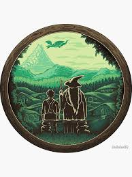Pin Esmaltado Frodo Y Gandalf | Coleccionables, figuras y artículos geek en PiedraBruja Chile