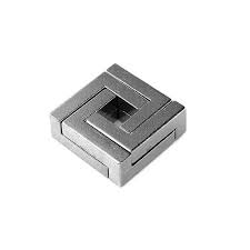 Puzzle Metalico 3D 2 Cuadros | Rompecabezas e ingenios para niños, desafía su mente en PiedraBruja Chile