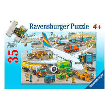 Ravensburger puzzle el aeropuerto 35 piezas