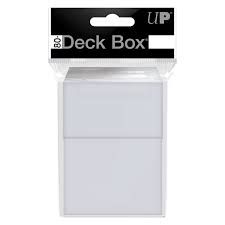 Deckbox: PRO 80+ Solid - Clear | Accesorios Ultra PRO para TCG en PiedraBruja Chile
