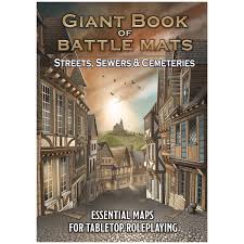 Big Book of Battle Mats Streets, Sewers & Cemeteries | Dungeons & Dragons y accesorios D&D en PiedraBruja Chile