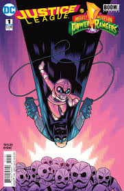 Justice League Mighty Morphin Power Rangers 1 Pink Edition