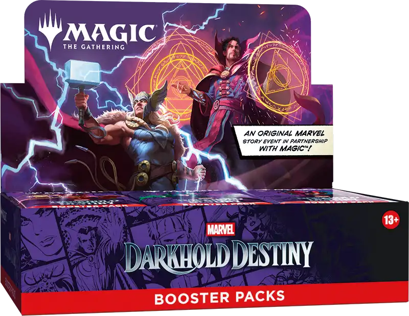 Marvel Darkhold Destiny Play Booster Display