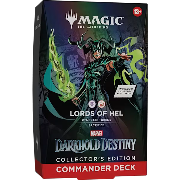 Marvel Darkhold Destiny Commander Decks – Collector's Edition Lords of Hel ING