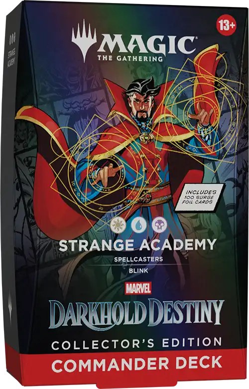 Marvel Darkhold Destiny Commander Deck Collector's Edition Strange Academy