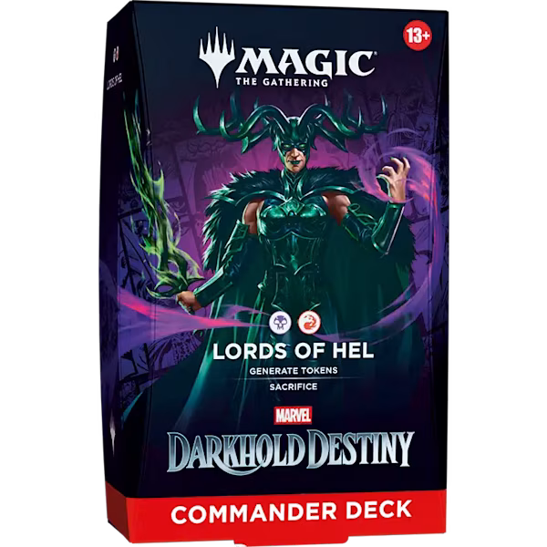 Marvel Darkhold Destiny Commander Decks – Lords of Hel ESP